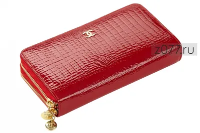 Кошелек Chanel с двумя молниями красный красный купить в Москве, цена 4 190  руб. — интернет-магазин z077.ru