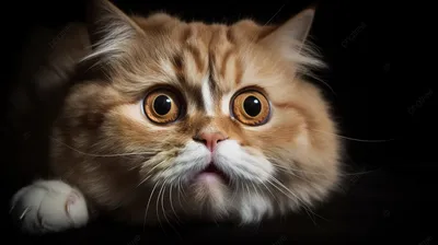 Из-за необычно больших глаз, кошка стала знаменитостью в интернете