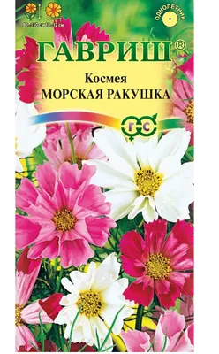 Семена цветов Космея \"Ракушка\", красная, 0,1гр. (10290369) - Купить по цене  от 17.40 руб. | Интернет магазин SIMA-LAND.RU