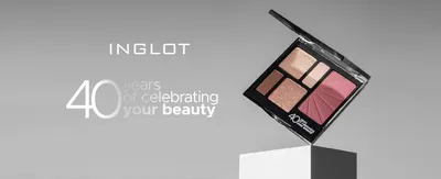 Футляр для косметики Inglot Freedom palette \"1\" round matte, цвет: черный,  MP002XW0WUO8 — купить в интернет-магазине Lamoda