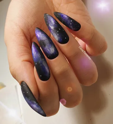 Космический дизайн ногтей • Журнал NAILS