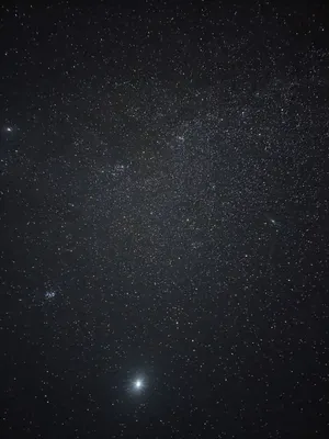 Ночное звёздное космическое небо, …» — создано в Шедевруме