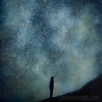 Valentina Khudyakova - Звёздное небо, 2018, 30×21 см: Описание произведения  | Артхив