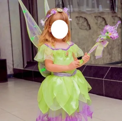Карнавальный костюм, платье феи Динь-Динь + крылышки Дисней / Disney 2023  Tinker Bell Peter Pan (ID#1829769028), цена: 4900 ₴, купить на Prom.ua