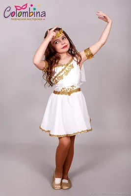 Новое платье греческой богини на Хэллоуин, сценический костюм, Женский,  Еврозима, размер 46, материал Полиэфирное волокно, Лавсан — купить в  интернет-магазине OZON (1331711672)