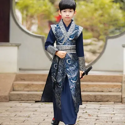 Традиционный винтажный китайский костюм императора китайца: 500 грн. -  Коллекционирование Киев на Olx
