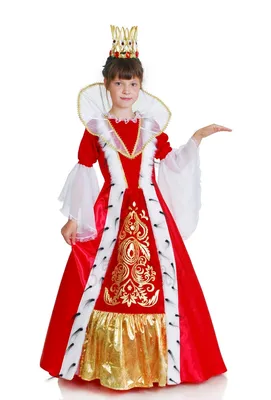 Костюм Королева для девочки f76399 купить в интернет-магазине -  My-Karnaval.ru, доставка по России и выгодные цены
