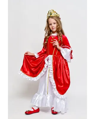 Детский карнавальный костюм Королева Бургундская Код. 620 30 на рост 104  110см (ID#799773013), цена: 2382.22 ₴, купить на Prom.ua