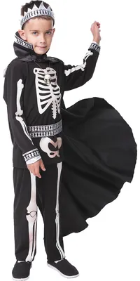 Костюм скелета своими руками на Хэллоуин, на Новый год, выкройки, фото -  Мой Карнавал