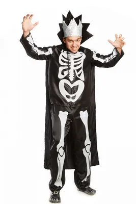 Карнавальный костюм скелета Кощей бессмертный новогодний ВКОСТЮМЕ 9622390  купить в интернет-магазине Wildberries