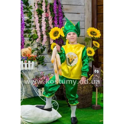 Карнавальный костюм Кукуруза №1 - купить в интернет-магазине KovAle |  Украина, Харьков