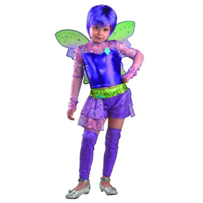 Купить карнавальный костюм детский Вестифика Вечеринка Винкс, зеленый, 128,  цены на Мегамаркет | Артикул: 600010709076