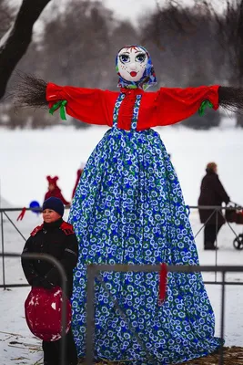 Батик Русский народный костюм на масленицу