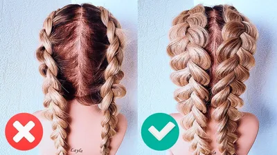 ФРАНЦУЗСКИЕ КОСЫ НАОБОРОТ. Прическа на Последний Звонок. How To: Double  Dutch Braid | Hair Tutorial - YouTube