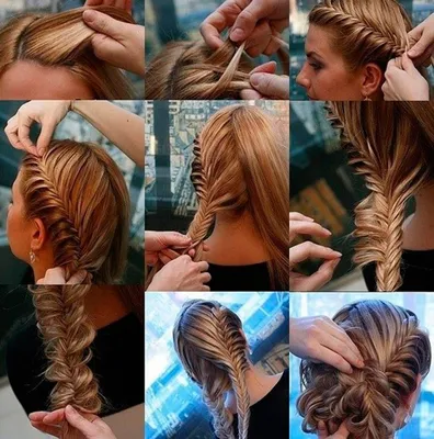 ✨ Плетем две косы на длинные, средние и короткие волосы