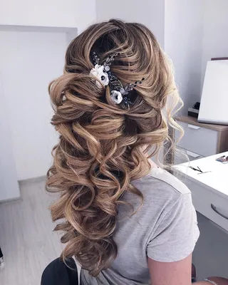 Свадебная прическа на длинные волосы - греческая коса Wedding updo for long  hair | Braided hairstyles, Braided hairstyles for wedding, Ponytail  hairstyles