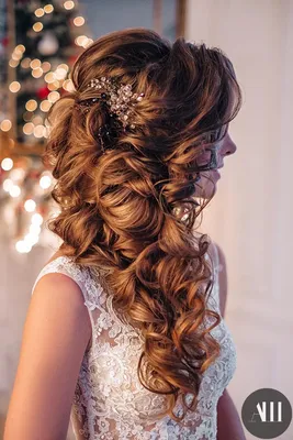 Свадебные прически с накладными волосами - фото
