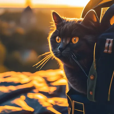 Найден Черный Британский кот на Русановской 11 | Pet911.ru
