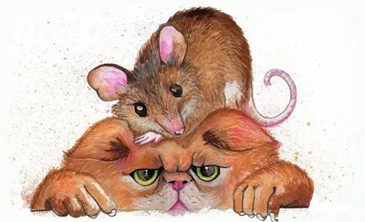 Кошки - мышки. История про кота - помощника и избавление от грызунов |  Будни дезинфектора | Дзен