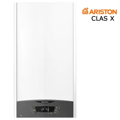 Купить Традиционный газовый котёл Ariston Cares XC 18 FF в комплекте с  дымоходом в Минске