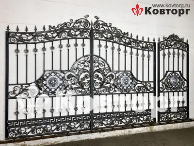 Кованые ворота КВ_024