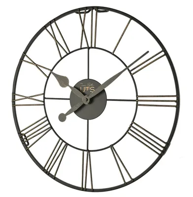высококачественные металлические часы скандинавские очень большие кованые  винтажные римские цифры кварцевые классические настенные часы дизайн|  Alibaba.com