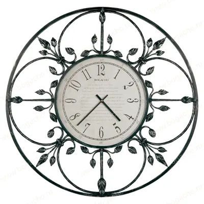 Часы кованые (циферблат металлический) - Кузница 82 Крым г. Джанкой