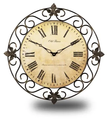 Настенные часы НЧ-0013 — Купить кованые настенные часы в Москве недорого