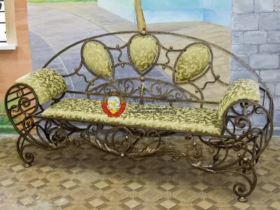 Кованый диван для дома 17 (ID#274917816), цена: 9145 ₴, купить на Prom.ua