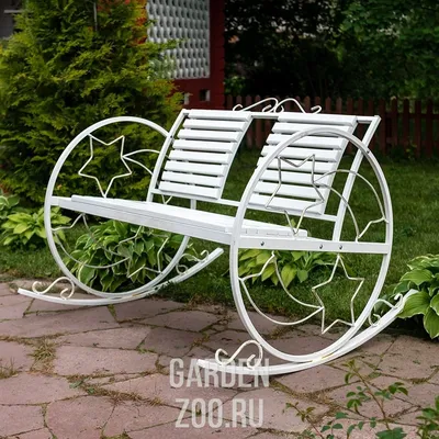 Садовые кованые кресла-качалки купить недорого по цене от 7363 руб в  Интернет-магазине Garden-Zoo
