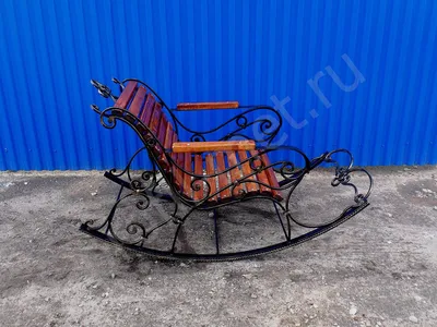 Кованое кресло-качалка кк-к001 от производителя — компания Profil-Met,  Москва