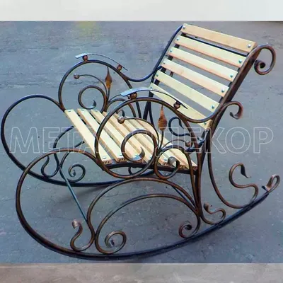 Кованые кресла-качалки — Ковка на заказ Доставка по РФ и СНГ