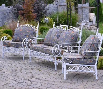 Купить кованые кресло-качалки для сада в Минске