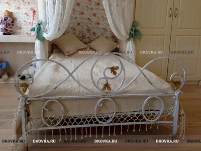 Кованые кровати купить в Москве по цене от 13 920 руб.