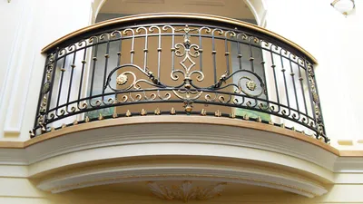 Кованые балконы купить в СПб