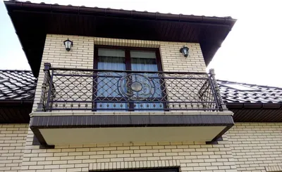 Кованые перила на балкон №935 | Балкон, Декор спальни, Дизайн балкона
