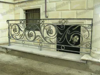 Кованые балконы и балконные ограждения купить в Казани