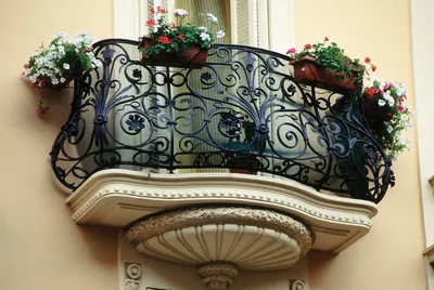 Кованые перила на балкон арт.№ 38 (ID#167137283), цена: 1750 ₴, купить на  Prom.ua