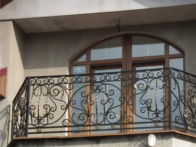 Кованые ограждения балконов Артикул № 046 | Кованые-перила.рф
