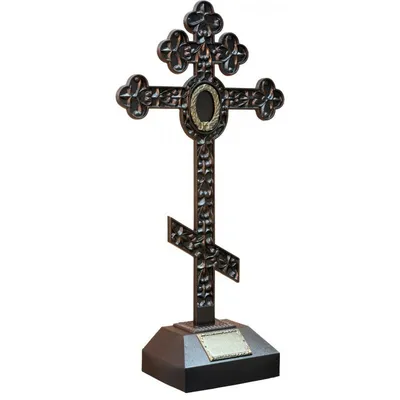 Крест деревянный резной 11 - купить по цене 63700 руб в Брянске