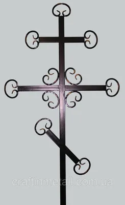 Кресты - Крест металлический М3 | \"Венок\"