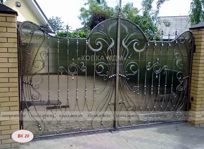 Кованые ворота с калиткой от 2900 ₽ - Столяр-КРД
