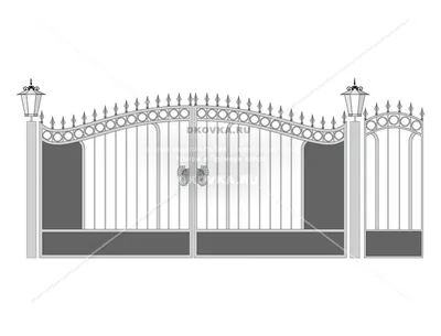 Изготовление кованых ворот СПб | Спец Строй