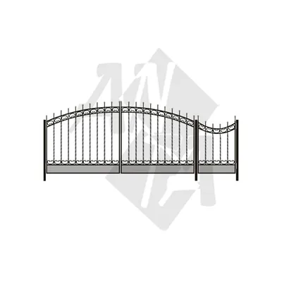 Кованые ворота и калитки: изготовление и продажа | Фото, эскизы, цена