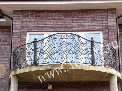 Кованые балконы цены, ковка на балкон, балкон кованый - 35000 грн, купить  на ИЗИ (26431628)