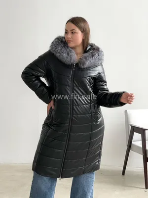 Пальто женское кожаное утепленное длинное MONDIAL (B-2591/GRI, серый) по  выгодной цене от интернет-магазина Mondialshop.ru