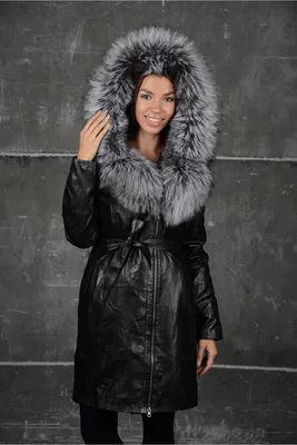 Утепленное кожаное пальто SnowQueen_collection 654540003 цены в Москве,  купить одежду, каталог, фото товара и доставка в интернет-магазине Снежная  Королева