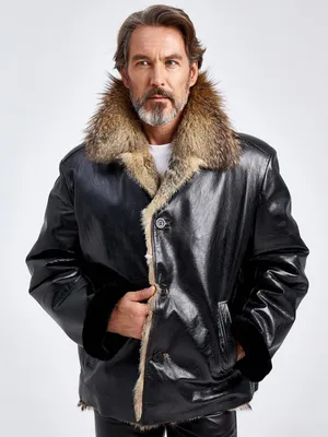 Мужские кожаные дубленки – купить в Москве, цены от 53000 руб.