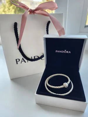 Браслет для Pandora, кожаный плетенный, 20 см, розовый купить доставка по  Украине цена отзывы | Маковка - хобби и рукоделие
