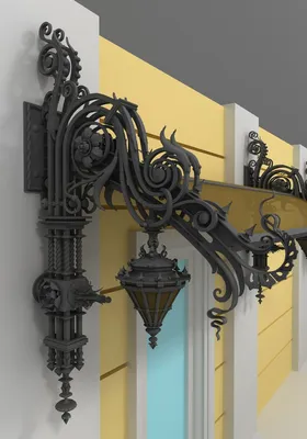 Козирок 3 | Wrought iron design, Wrought iron decor, Iron art